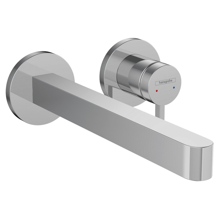 Mélangeur mural FINORIS UP
saillie 228 mm, goulot fixe
avec garniture d’écoulement non verrouillable
débit 5 (L/min), EcoSmart
sans corps à encastrer 757 055
Classe d’énergie A