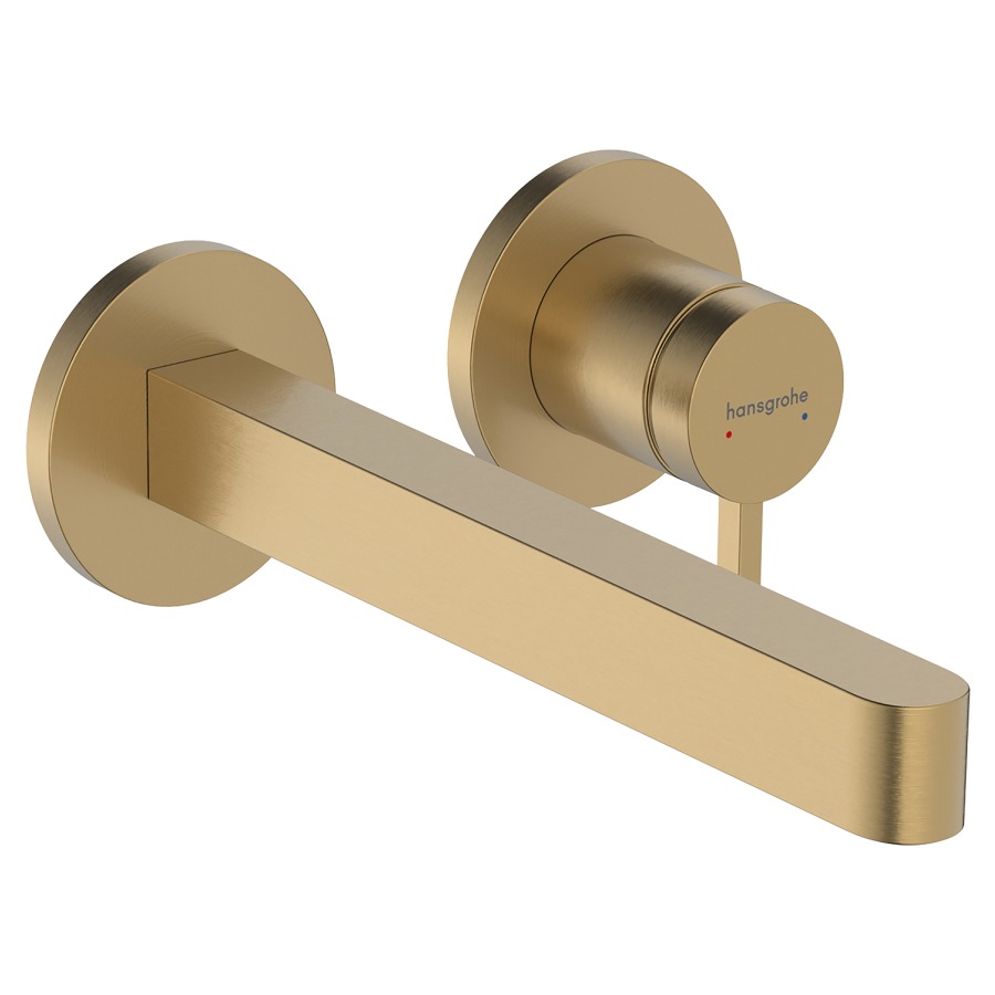 Wandmischer FINORIS UP
Ausladung 228 mm, Auslauf fest
mit unverschliessbarer Ablaufgarnitur
Durchflussmenge 5 (L/min), EcoSmart
ohne Einbaukörper 757 055
Energieklasse A