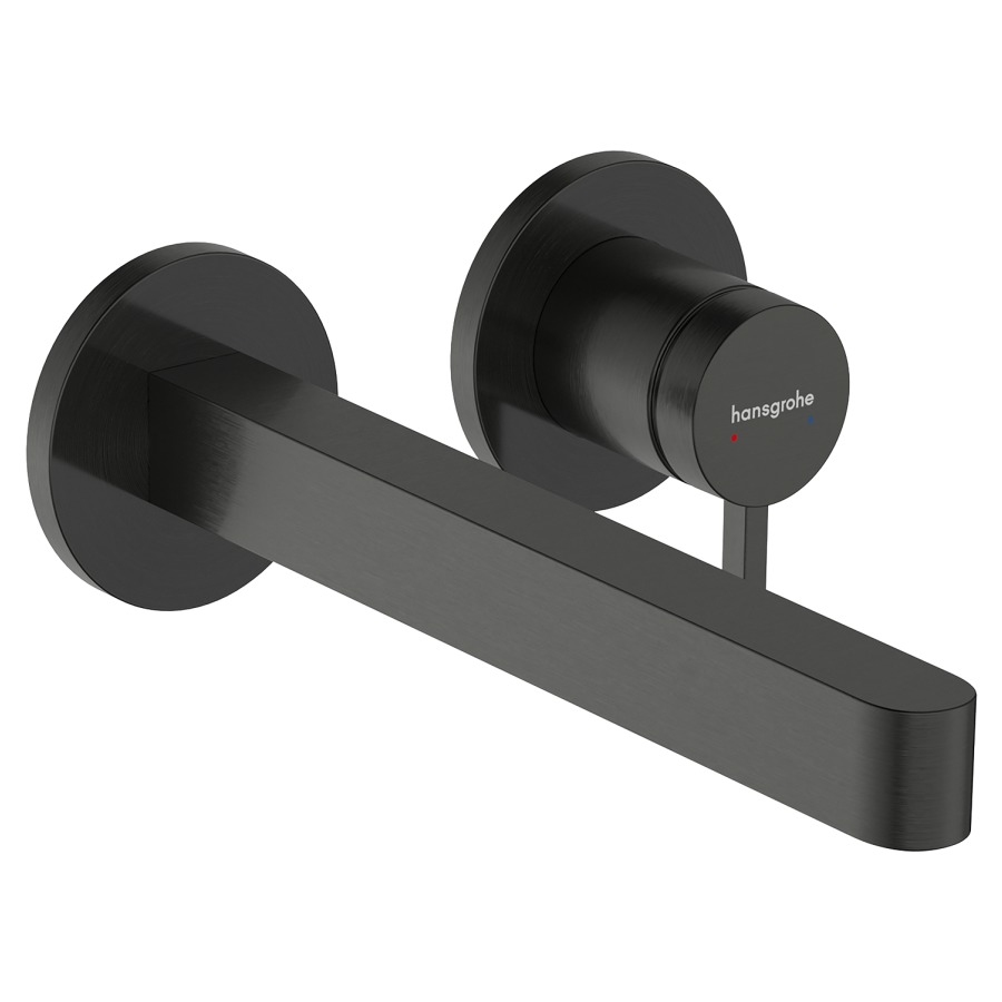 Wandmischer FINORIS UP
Ausladung 228 mm, Auslauf fest
mit unverschliessbarer Ablaufgarnitur
Durchflussmenge 5 (L/min), EcoSmart
ohne Einbaukörper 757 055
Energieklasse A