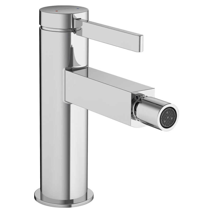 Mélangeur de bidet FINORIS
S 129 mm, goulot fixe
buse orientable, avec vidage
Push-Open