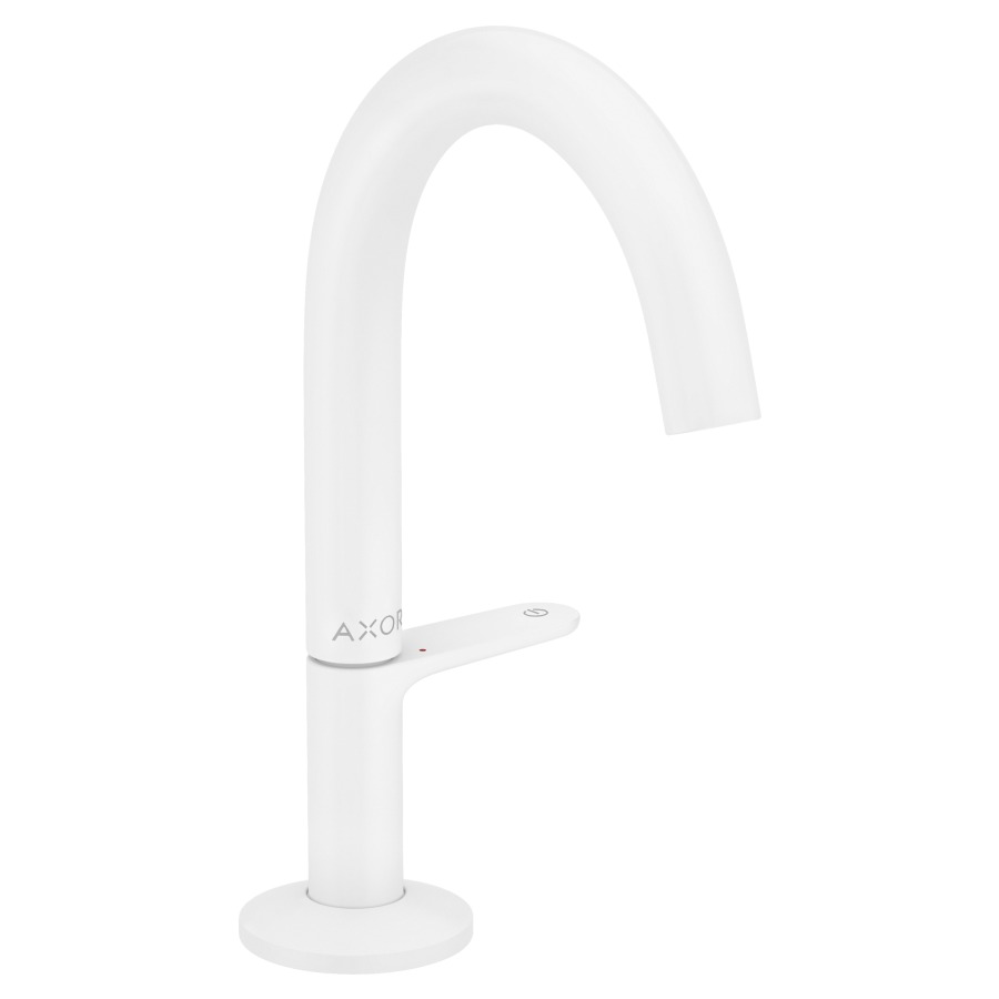 Waschtischmischer ONE SELECT
140, A 122 mm, Auslauf fest
CoolStart - Kaltwasserstellung
bei Hebelposition mitte
mit Push-Open Ablaufgarnitur
Durchflussmenge 5 l/min
Geräuschgruppe I