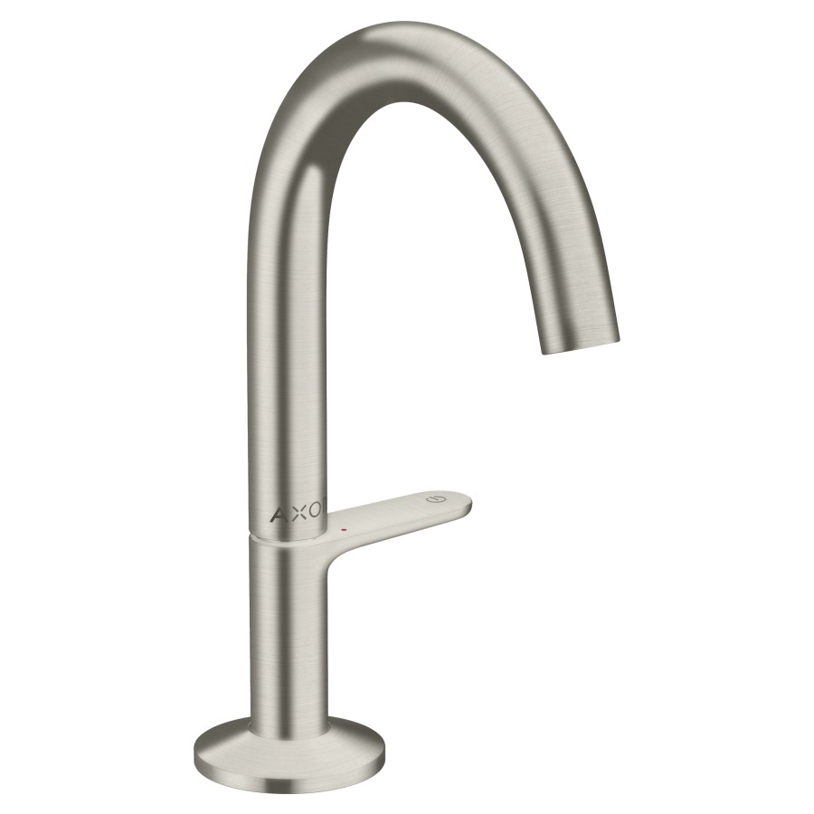 Waschtischmischer ONE SELECT
140, A 122 mm, Auslauf fest
CoolStart - Kaltwasserstellung
bei Hebelposition mitte
mit Push-Open Ablaufgarnitur
Durchflussmenge 5 l/min
Geräuschgruppe I