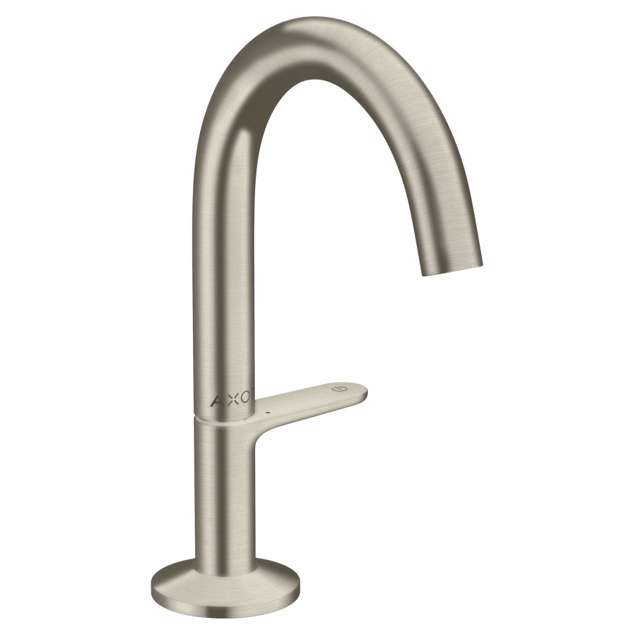 Waschtischmischer ONE SELECT
140, A 122 mm, Auslauf fest
CoolStart - Kaltwasserstellung
bei Hebelposition mitte
mit Push-Open Ablaufgarnitur
Durchflussmenge 5 l/min
Geräuschgruppe I