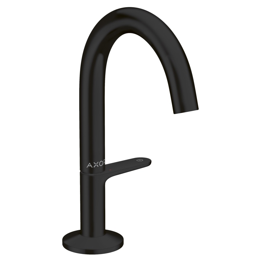 Mélangeur de lavabo ONE SELECT
140, S 122 mm, goulot fixe
CoolStart - eau froide par
position de levier au milieu
avec vidage Push-Open
débit 5 l/min
groupe acoustique I