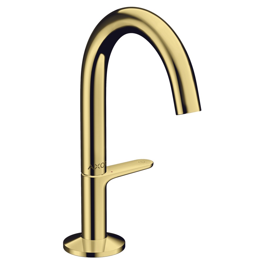 Waschtischmischer ONE SELECT
140, A 122 mm, Auslauf fest
CoolStart - Kaltwasserstellung
bei Hebelposition mitte
mit Push-Open Ablaufgarnitur
Durchflussmenge 5 l/min
Geräuschgruppe I
