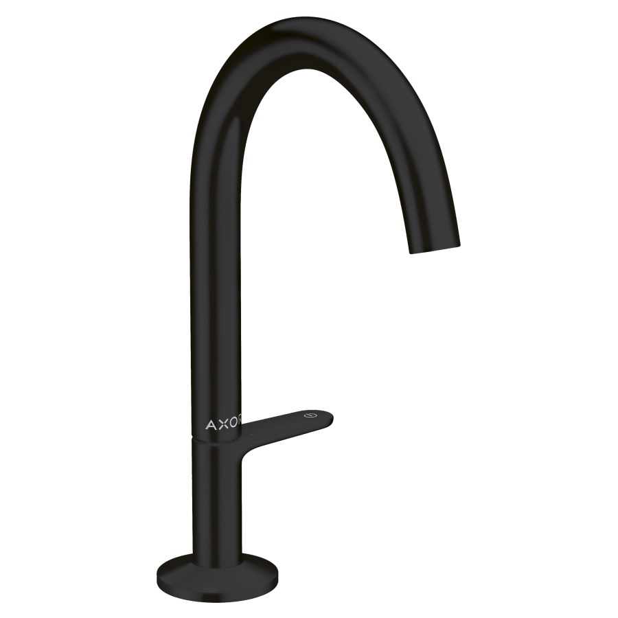 Mélangeur de lavabo ONE SELECT
170, S 140 mm, goulot fixe
CoolStart - eau froide par
position de levier au milieu
avec vidage Push-Open
débit 5 l/min
groupe acoustique I