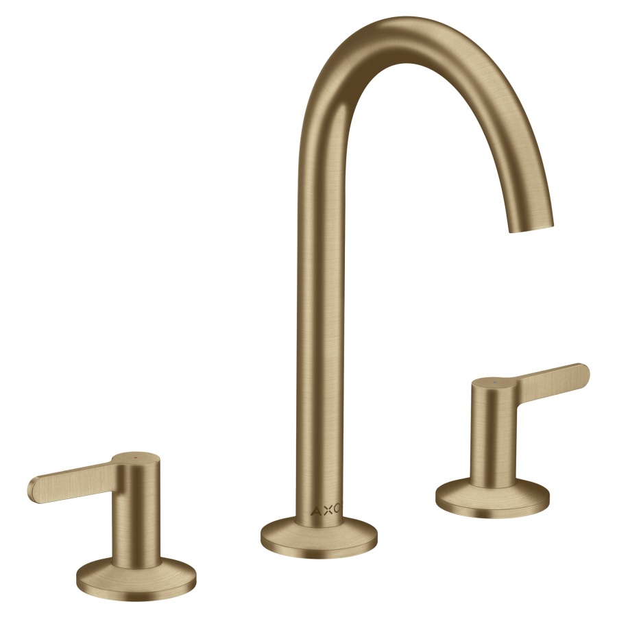 Waschtisch-Dreilochmischer ONE
170, A 140 mm, Schwenkauslauf
mit Push-Open Ablaufgarnitur
Durchflussmenge 4,8 l/min
Geräuschgruppe I