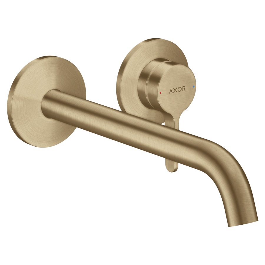 Wandmischer ONE UP
Ausladung 220 mm, Auslauf fest
mit unverschliessbarer Ablaufgarnitur
Durchflussmenge 5 (L/min), EcoSmart
ohne Einbaukörper 757 055
Geräuschgruppe I, Energieklasse A