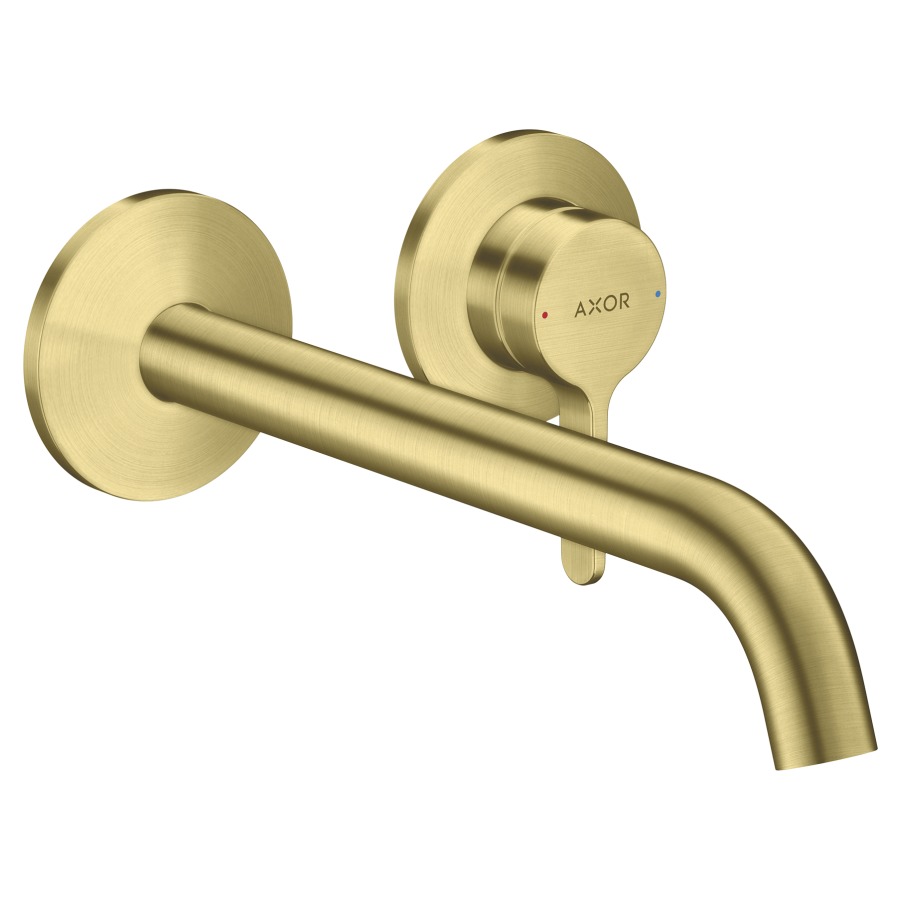 Wandmischer ONE UP
Ausladung 220 mm, Auslauf fest
mit unverschliessbarer Ablaufgarnitur
Durchflussmenge 5 (L/min), EcoSmart
ohne Einbaukörper 757 055
Geräuschgruppe I, Energieklasse A