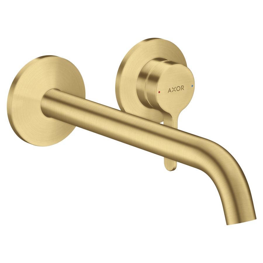 Wandmischer ONE UP
Ausladung 220 mm, Auslauf fest
mit unverschliessbarer Ablaufgarnitur
Durchflussmenge 5 (L/min), EcoSmart
ohne Einbaukörper 757 055
Geräuschgruppe I, Energieklasse A