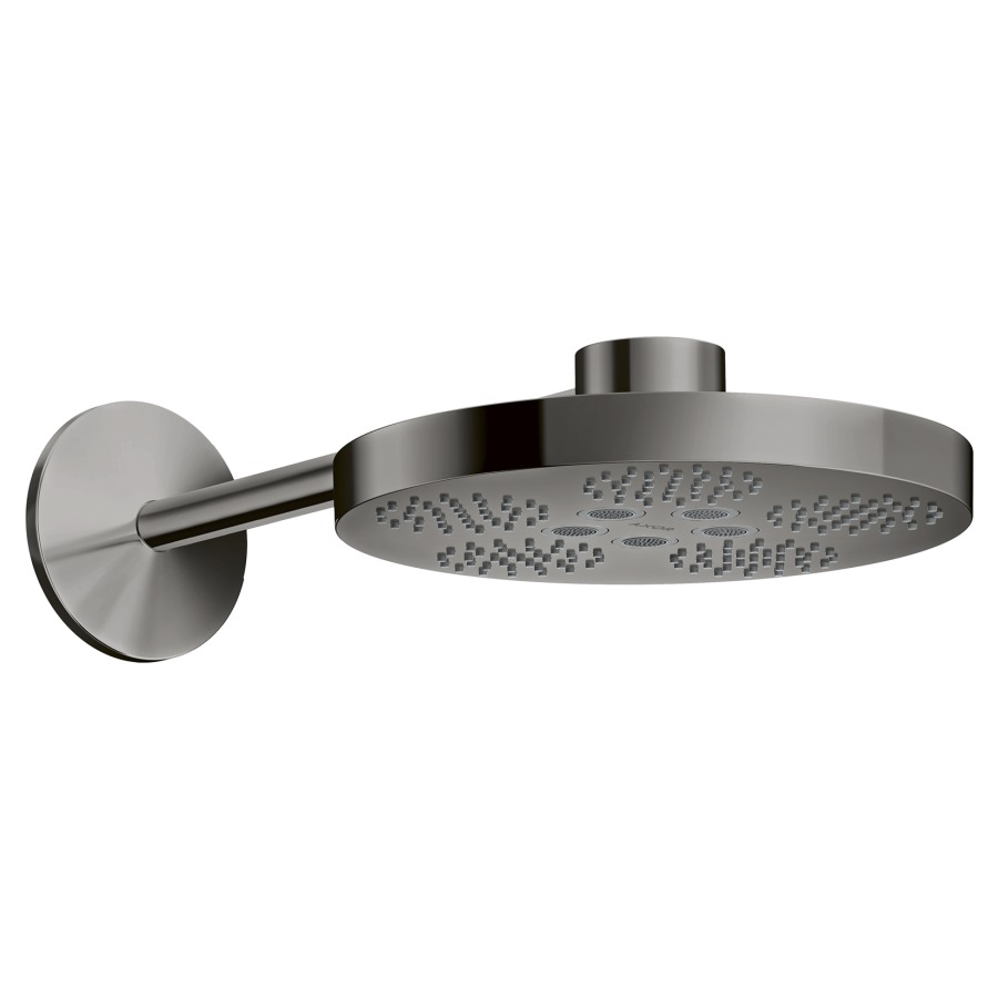 Wandbrause ONE 280
D 28 cm, 2jet PowderRain/Rain
Durchflussmenge 12 l/min
Brausearm 38,9 cm
Geräuschgruppe II
ohne Einbaukörper 757044