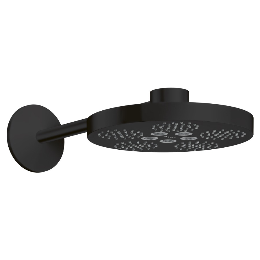 Douche murale ONE 280
D 28 cm, 2jet PowderRain/Rain
débit 12 l/min, bras de douche
38,9 cm, groupe acoustique II
sans corps à encastrer 757 044