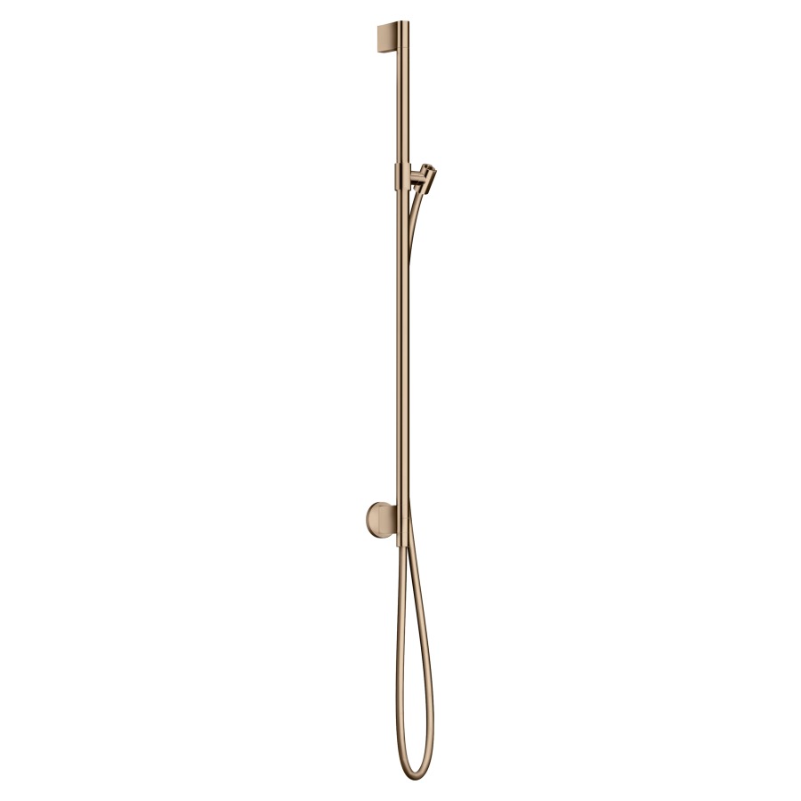 Duschengleitstange ONE
mit Wandanschluss und
Brauseschlauch, Brausehalter