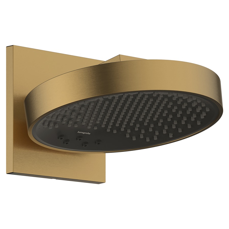 Wandbrause RAINFINITY 250
A 273 mm, D 25 cm
3jet EcoSmart, Quick Clean
PowderRain/Intense
PowderRain/RainStream
neigbar um 10-30°
Durchflussmenge 9 l/min
ohne Einbaukörper 757 011