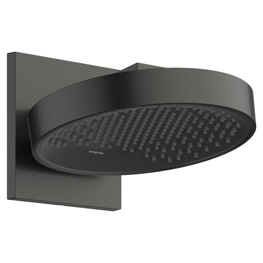 Wandbrause RAINFINITY 250
A 273 mm, D 25 cm
1jet EcoSmart, Quick Clean
PowderRain, neigbar um 10-30°
Durchflussmenge 9,4 l/min