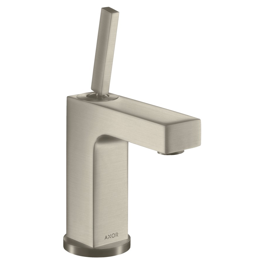 Mélangeur de lavabo CITTERIO
110, S 104 mm, goulot fixe
H jusqu'à aérateur 112 mm
poignée à levier
vidage excentrique, débit
5 l/min, groupe acoustique I