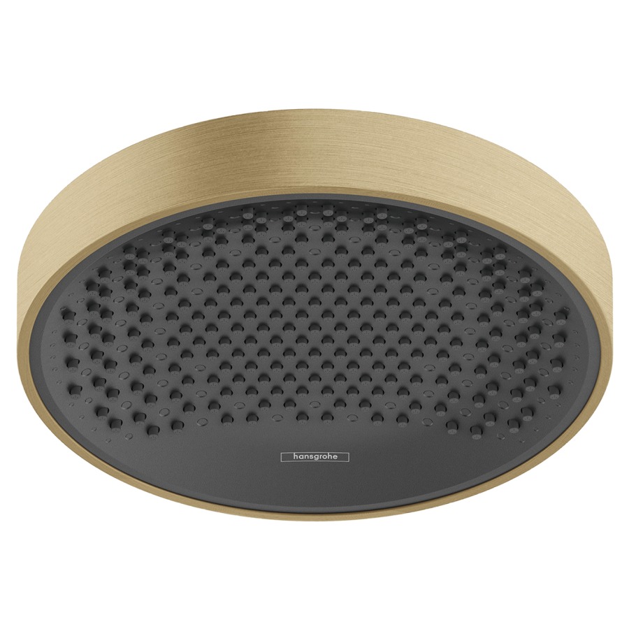 Pomme de douche RAINFINITY 250
D 25 cm, 1jet EcoSmart
Quick Clean, PowderRain
basculable de 2 x 5°
débit 9 l/min
sans bras de douche murale/
plafond 758 175/176