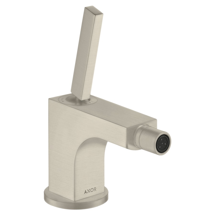 Mélangeur de bidet CITTERIO
goulot S 112 mm, buse
orientable, vidage excentrique
débit 7.2 l/min
groupe acoustique I