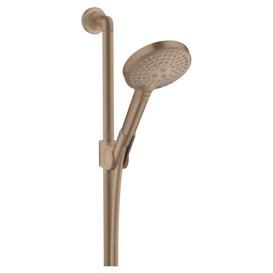 Garniture de douche CITTERIO
douche à main 120 3jet
glissière 90 cm
tuyau de douche 160 cm