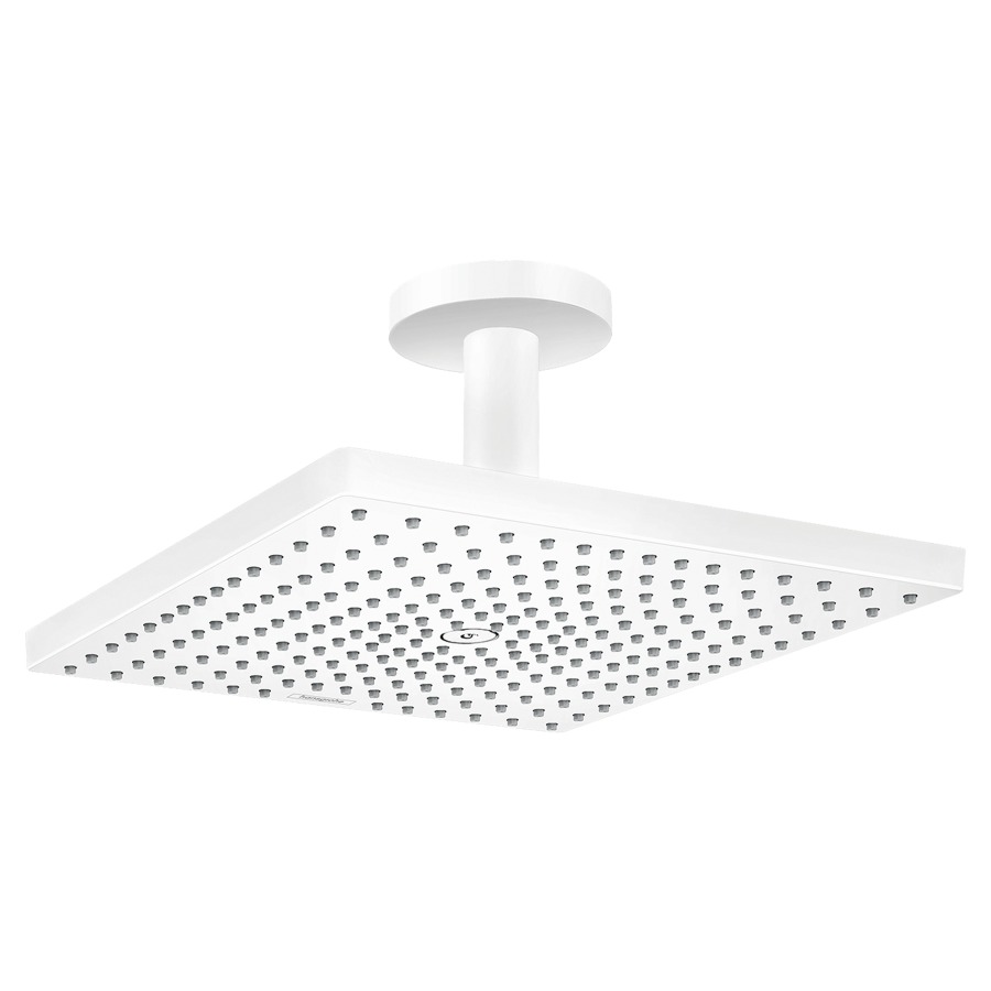 Douche au plafond RAINDANCE E
300, 30 x 30 cm, 1jet EcoSmart
Quick Clean, RainAir
basculable de 2 x 6°
débit 7,4 l/min
groupe acoustique II