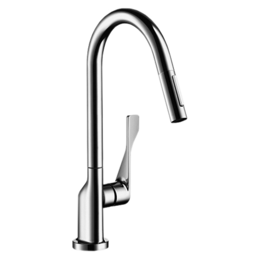 Mélangeur d'évier CITTERIO
S 204 mm, goulot orientable
douche extensible réglable
débit 9,5 l/min
groupe acoustique I
