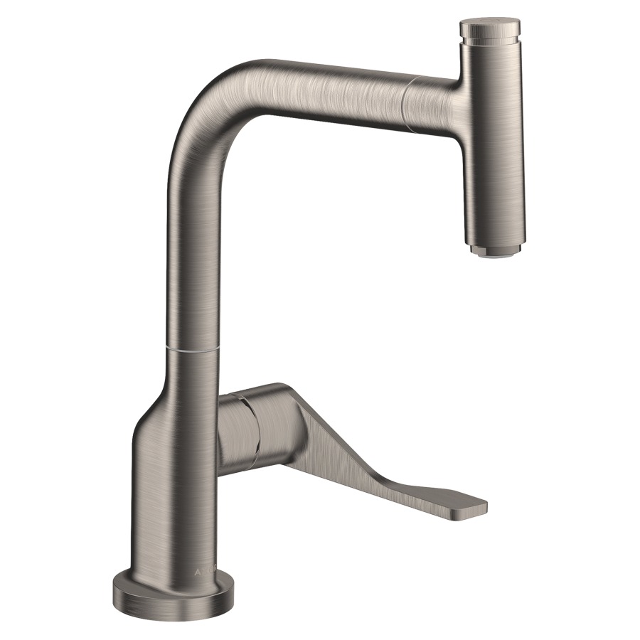 Mélangeur d'évier CITTERIO
SELECT, S 219 mm, goulot
orientable, douche extensible
150°, Select-Button On/Off
débit 10 l/min