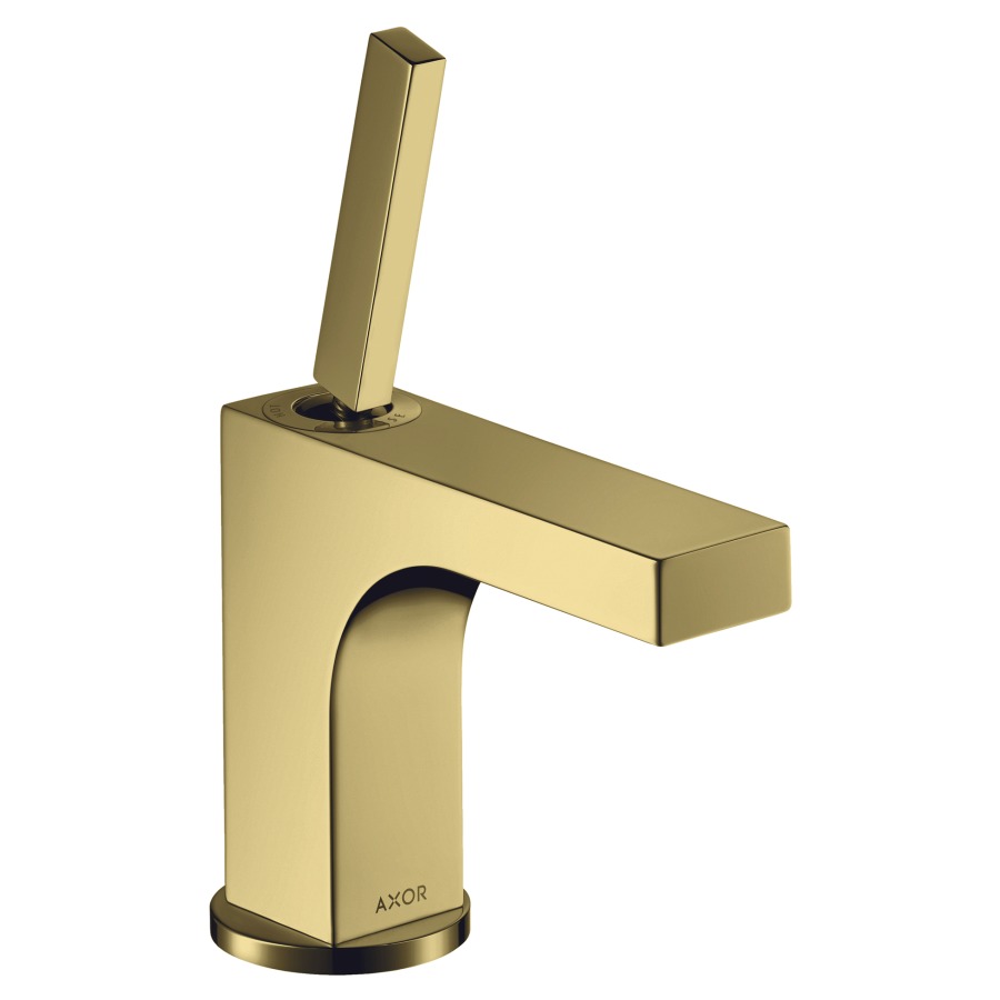 Mélangeur de lavabo CITTERIO
90, S 110 mm, goulot fixe
poignée à levier
vidage excentrique, débit
5 l/min, groupe acoustique I