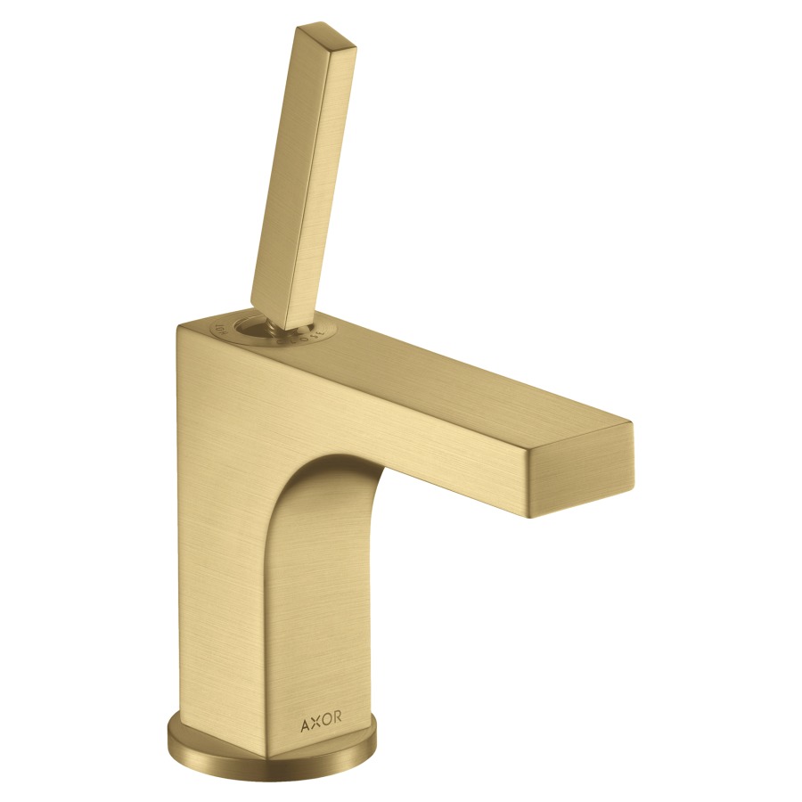 Mélangeur de lavabo CITTERIO
90, S 110 mm, goulot fixe
poignée à levier
vidage excentrique, débit
5 l/min, groupe acoustique I