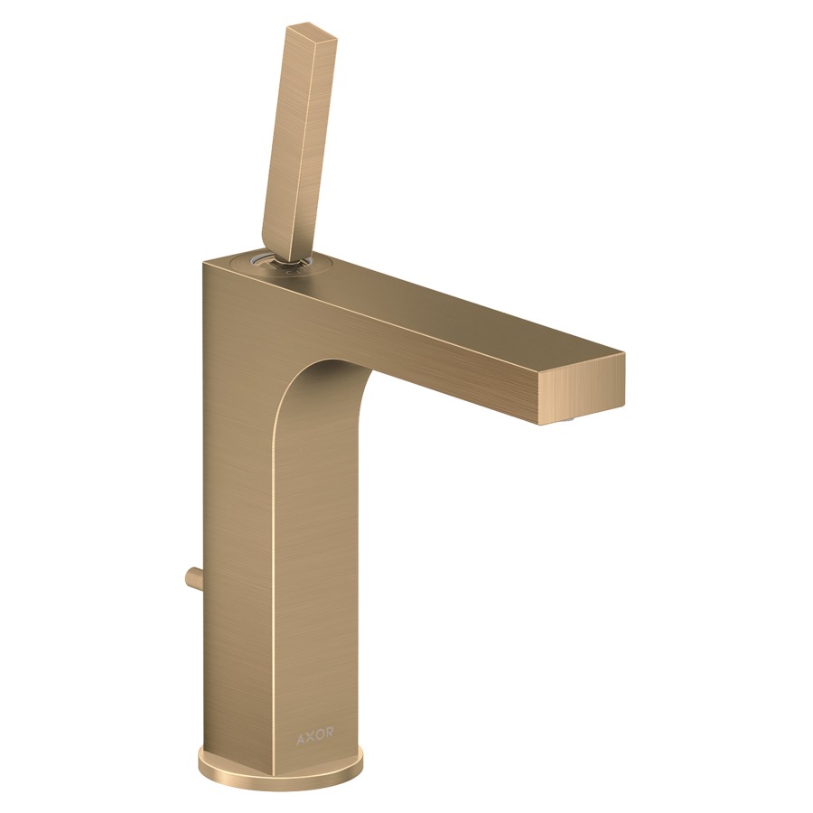 Mélangeur de lavabo CITTERIO
160, S 141 mm, goulot fixe
poignée à levier
vidage excentrique, débit
5 l/min, groupe acoustique I