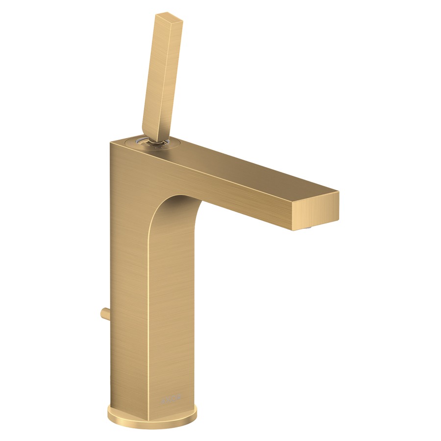 Mélangeur de lavabo CITTERIO
160, S 141 mm, goulot fixe
poignée à levier
vidage excentrique, débit
5 l/min, groupe acoustique I