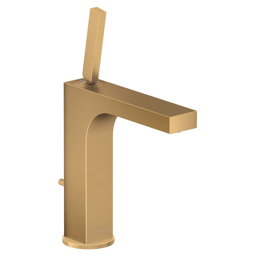 Mélangeur de lavabo CITTERIO
160, S 141 mm, goulot fixe
poignée à levier
vidage excentrique, débit
5 l/min, groupe acoustique I