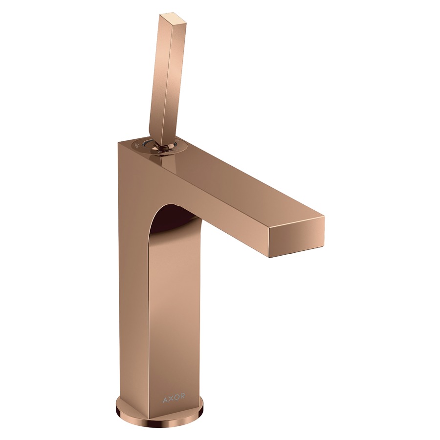 Mélangeur de lavabo CITTERIO
160, S 141 mm, goulot fixe
poignée à levier, avec soupape
à grille non verouillable
débit 5 l/min
groupe acoustique I