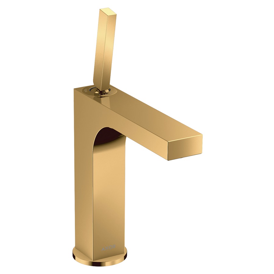 Mélangeur de lavabo CITTERIO
160, S 141 mm, goulot fixe
poignée à levier, avec soupape
à grille non verouillable
débit 5 l/min
groupe acoustique I