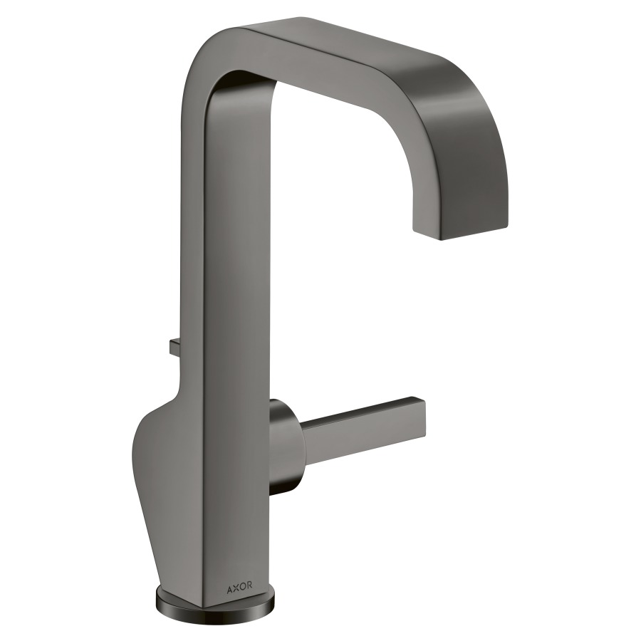Mélangeur de lavabo CITTERIO
190, S 160 mm, goulot fixe
poignée à levier latérale
vidage excentrique, débit
5 l/min, groupe acoustique I