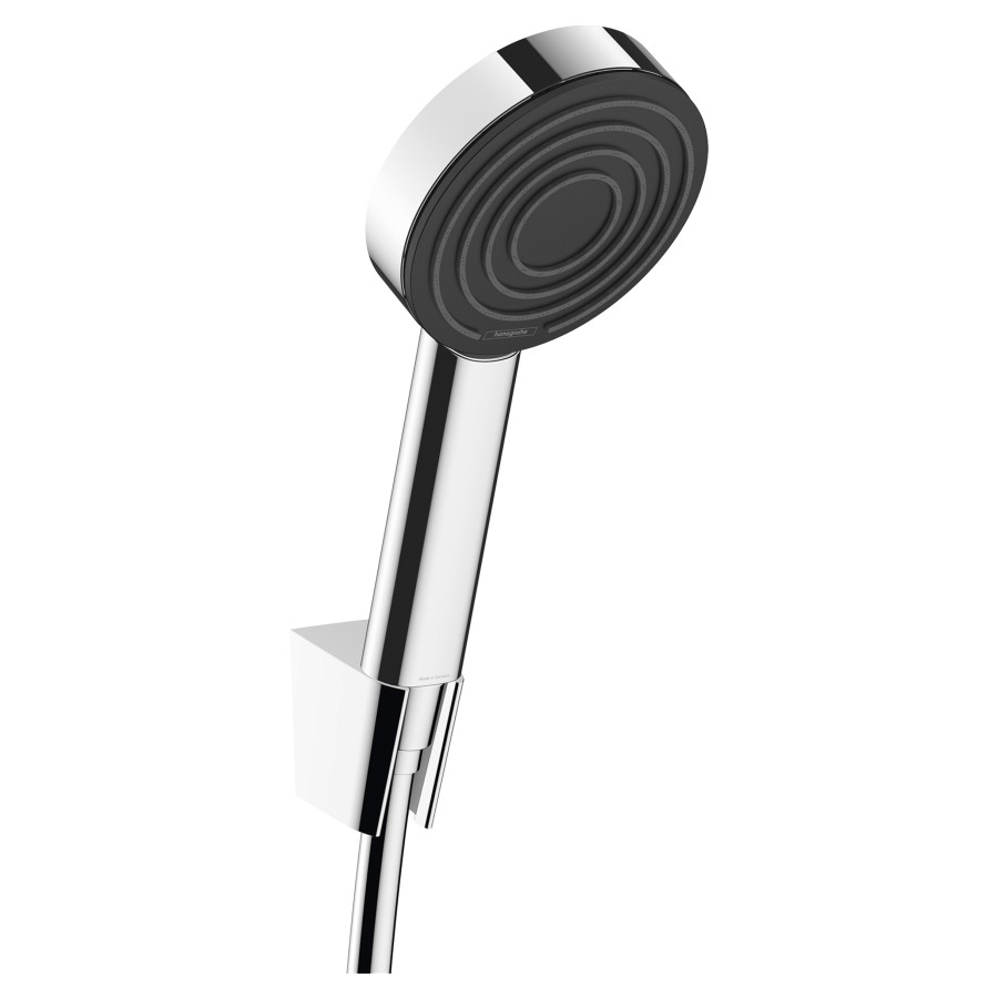 Garniture de douche PULSIFY
105, 1jet PowderRain
tuyau de douch 125 cm, support
de douche, débit 13,5 l/min