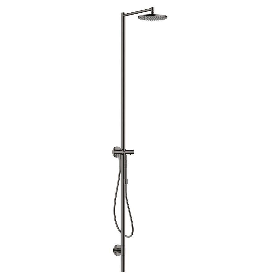 Système de douche STARCK 240
1jet, thermostat
douche de tête PowderRain
douche à main Rain, Mono
tuyau de douche, support de
douche, sans corps à encastrer
757 013