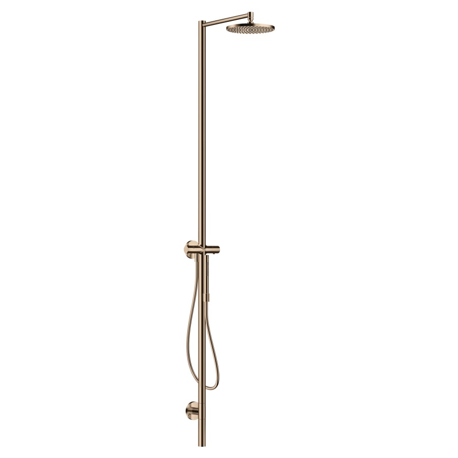 Système de douche STARCK 240
1jet, thermostat
douche de tête PowderRain
douche à main Rain, Mono
tuyau de douche, support de
douche, sans corps à encastrer
757 013