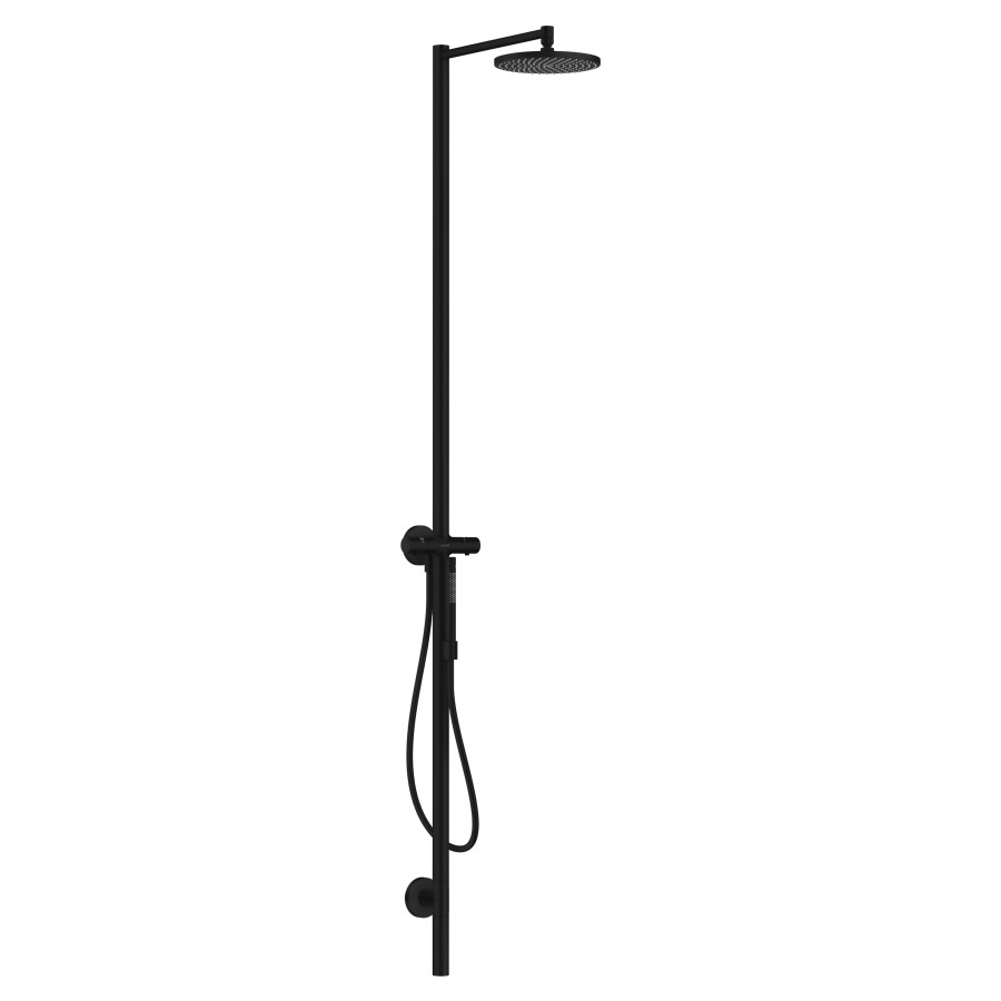 Système de douche STARCK 240
1jet, thermostat
douche de tête PowderRain
douche à main Rain, Mono
tuyau de douche, support de
douche, sans corps à encastrer
757 013