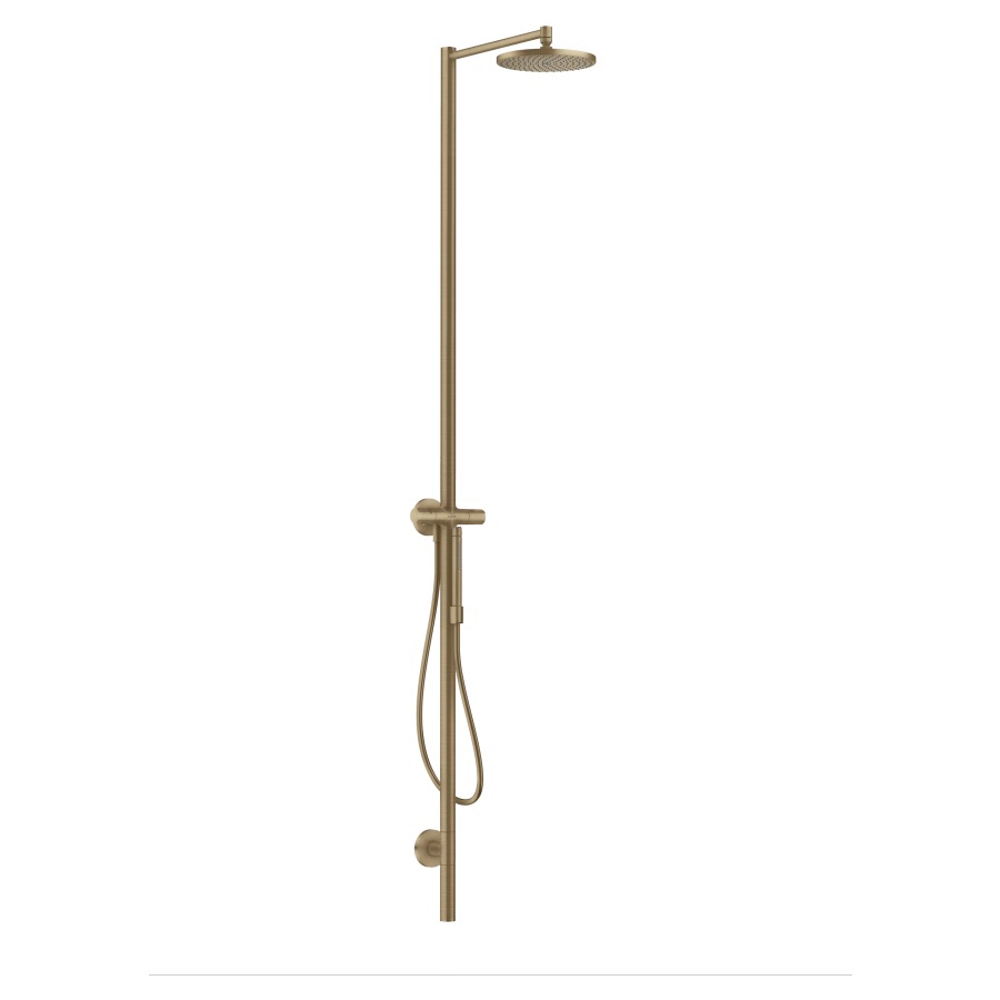 Système de douche STARCK
NATURE 240
1jet, mélangeur
douche de tête PowderRain
douche à main Rain, Mono
tuyau de douche, support de
douche, convient aussi pour
l'extérieur