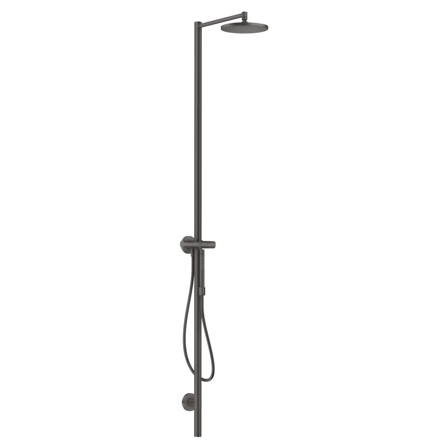 Système de douche STARCK
NATURE 240
1jet, mélangeur
douche de tête PowderRain
douche à main Rain, Mono
tuyau de douche, support de
douche, convient aussi pour
l'extérieur