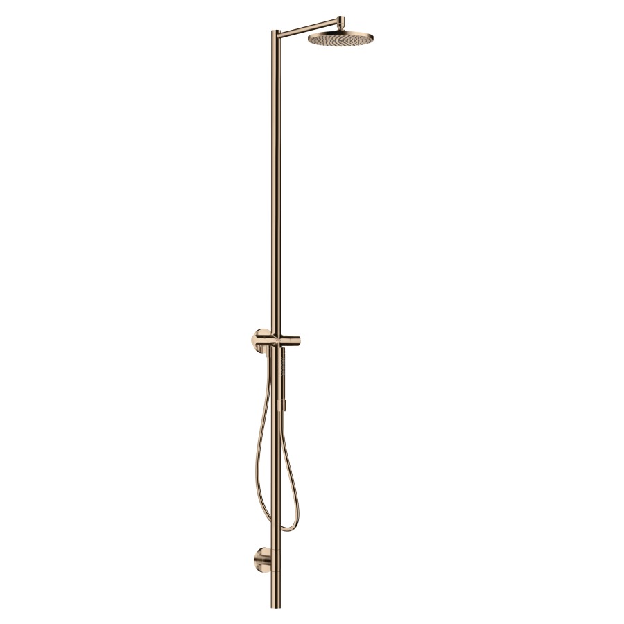 Système de douche STARCK
NATURE 240
1jet, mélangeur
douche de tête PowderRain
douche à main Rain, Mono
tuyau de douche, support de
douche, convient aussi pour
l'extérieur