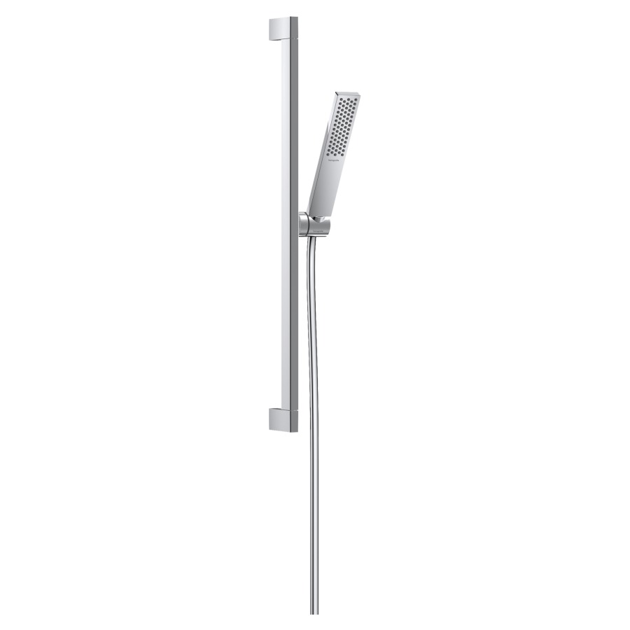 Garniture de douche PULSIFY E
65 cm, 1jet EcoSmart
PowderRain, tuyau de douche
support, débit 8 l/min.