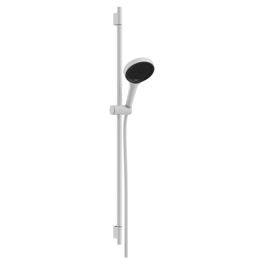 Garniture de douche RAINFINITY
130, 3jet, PowderRain/Intense
PowderRain/MonoRain
glissière de douche S Puro
90 cm, support de douche
tuyau de douche Designflex
160 cm, EcoSmart