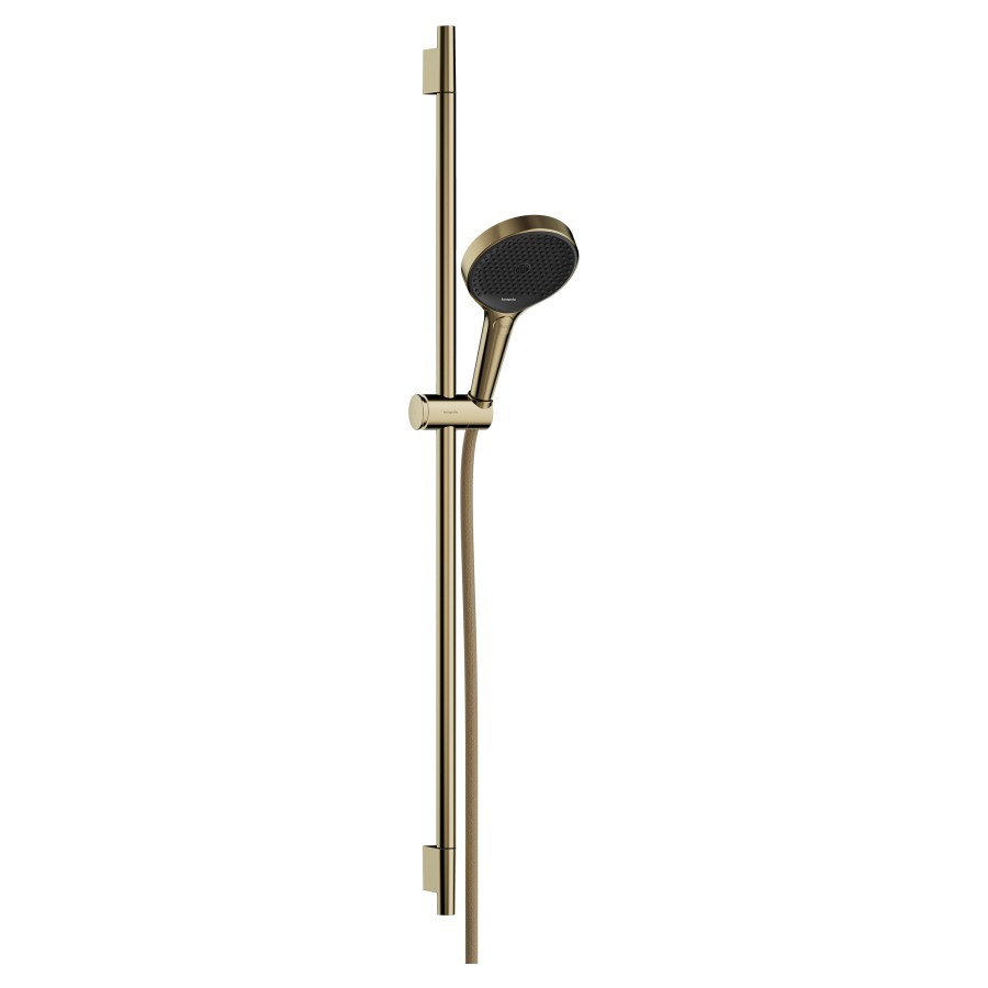 Garniture de douche RAINFINITY
130, 3jet, PowderRain/Intense
PowderRain/MonoRain
glissière de douche S Puro
90 cm, support de douche
tuyau de douche Designflex
160 cm, EcoSmart