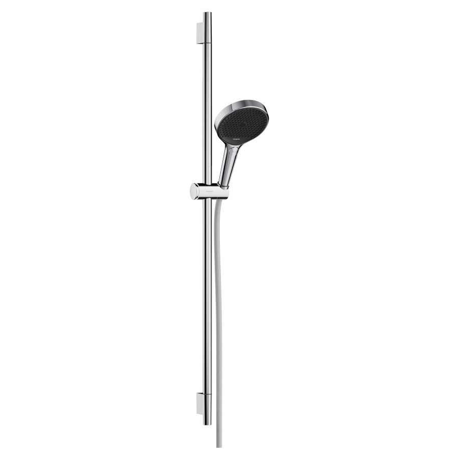 Garniture de douche RAINFINITY
130, 3jet, PowderRain/Intense
PowderRain/MonoRain
glissière de douche S Puro
90 cm, support de douche
tuyau de douche Designflex
160 cm