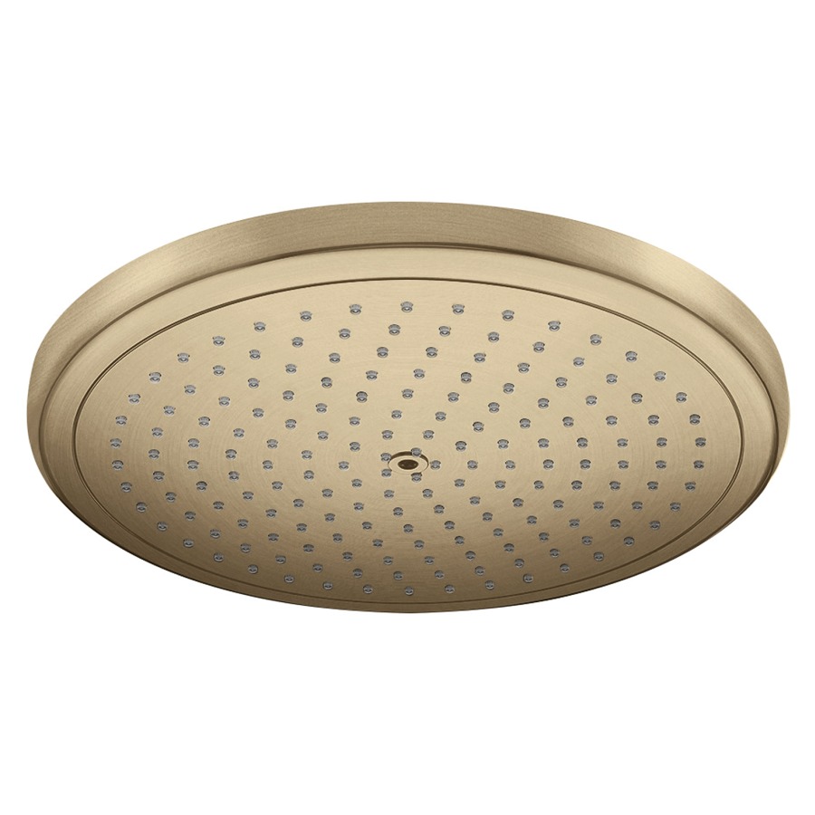 Pomme de douche CROMA 280
D 28 cm, 1jet EcoSmart
Quick Clean, RainAir
basculable 2 x 26°
débit 8,5 l/min
sans bras de douche murale/
plafond 758 823/175/176