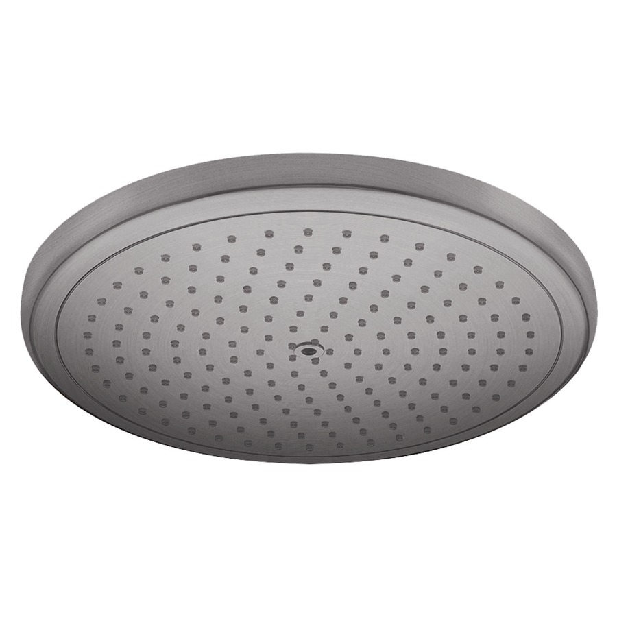 Pomme de douche CROMA 280
D 28 cm, 1jet EcoSmart
Quick Clean, RainAir
basculable 2 x 26°
débit 8,5 l/min
sans bras de douche murale/
plafond 758 823/175/176