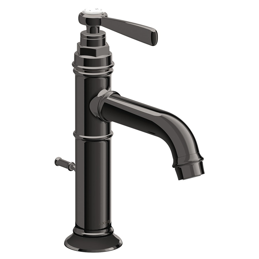 Mélangeur de lavabo MONTREUX
S 142 mm, goulot fixe
vidage excentrique, débit
5 l/min