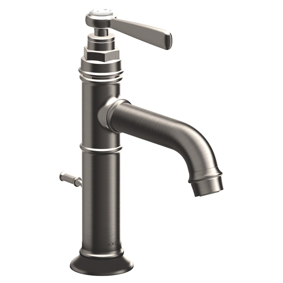 Mélangeur de lavabo MONTREUX
S 142 mm, goulot fixe
vidage excentrique, débit
5 l/min