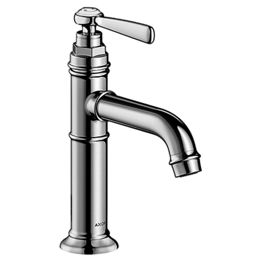 Mélangeur de lavabo MONTREUX
S 142 mm, goulot fixe
avec soupape à grille non
verouillable, débit 5 l/min